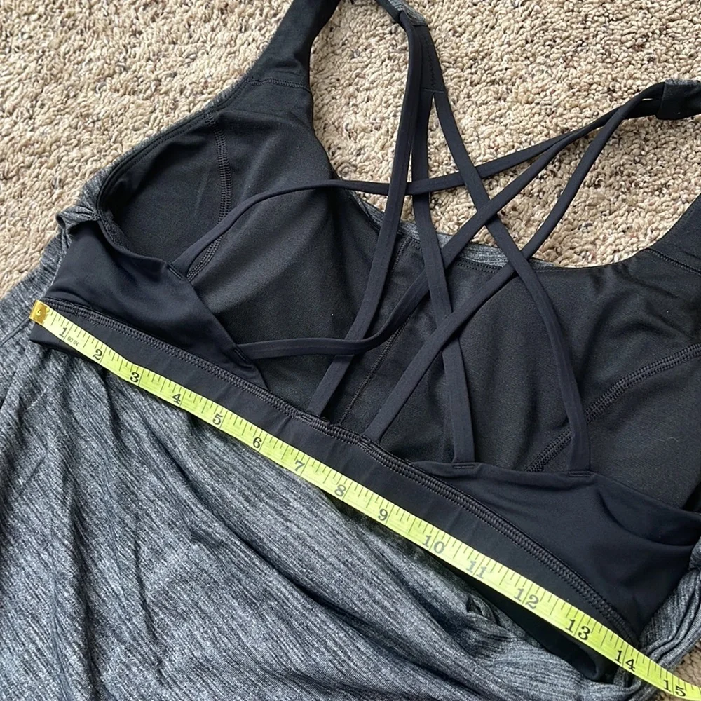 Lululemon Women’s Free To Be Serene 2 In 1 Tank Top Size 10